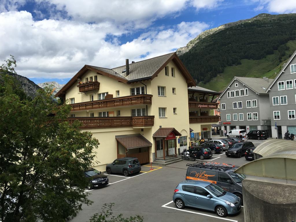 Alpenhotel Schlussel Andermatt Exteriér fotografie